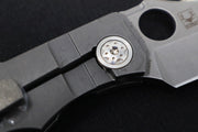 Spyderco Stovepipe - Titanium Handle / Cleaver Blade / CPM-20CV - C260TI - Northwest Knives