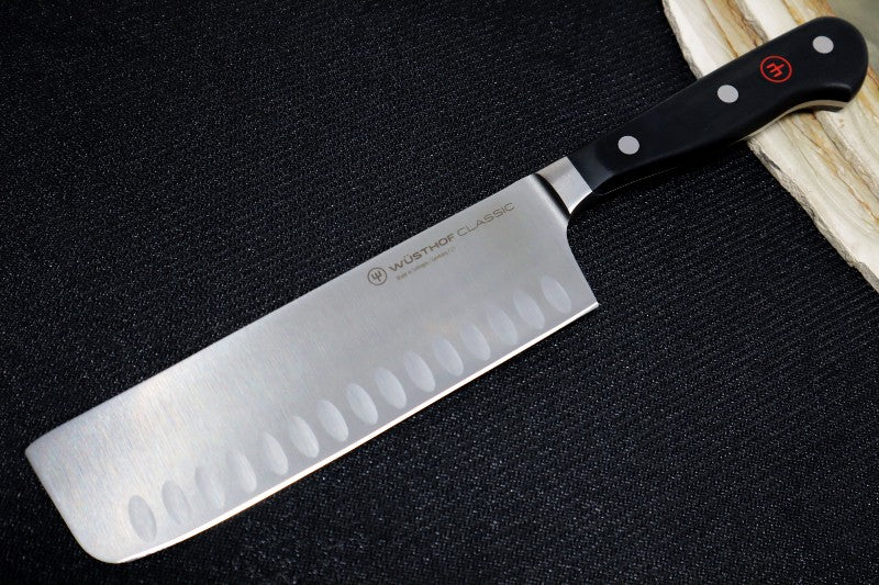 Wusthof Classic - 7" Nakiri Knife - Fully forged German stainless steel (X50 CrMoV 15) - Made in Solingen, Germany