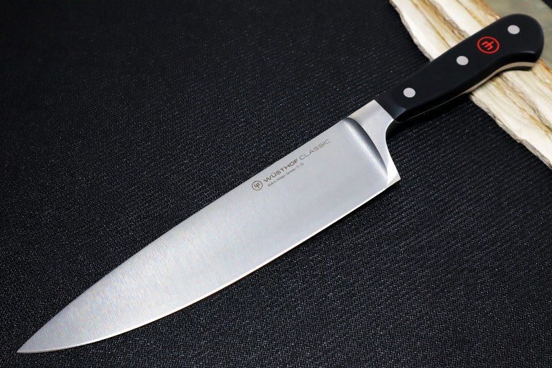 Wusthof Classic - 8" Chef's Knife - Fully forged German stainless steel (X50 CrMoV 15) - Made in Solingen, Germany - Northwest Knives