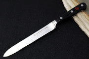 Wusthof Classic - 5" Serrated Utility Knife - Fully forged German stainless steel (X50 CrMoV 15) - Made in Solingen, Germany - Northwest Knives