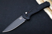 Benchmade 9070BK Claymore Auto - Black D2 Drop Point Blade / Black Grivory Handle - Northwest Knives