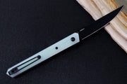 Boker Plus Kwaiken Air Flipper - Jade Natural G-10 Handle / Black Blade / VG-10 Steel 01BO343 - Northwest Knives