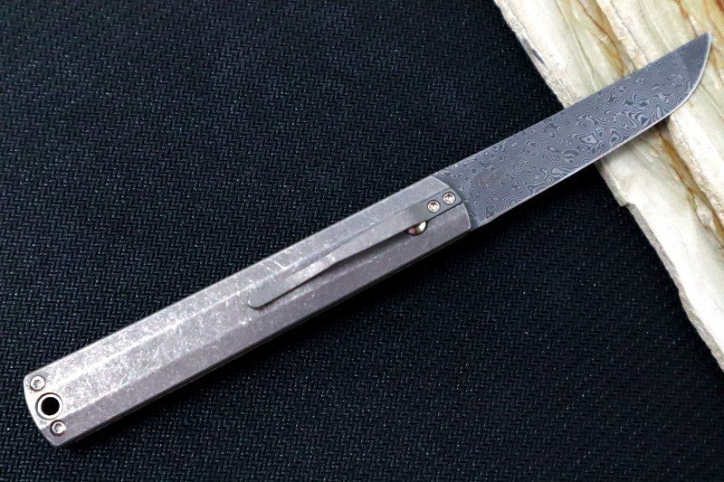 Couteau pliant Böker Plus Wasabi Damas 7,3cm 01BO634DAM Couteaux de