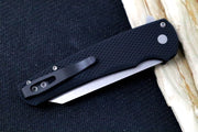 Pro Tech Malibu - Reverse Tanto / Stonewash 20CV blade / Black Textured Aluminum Handle 5205 - Northwest Knives