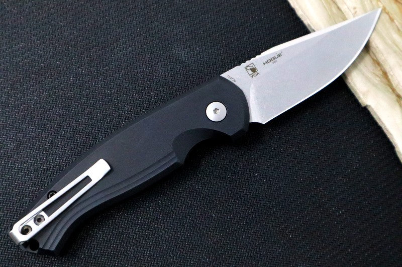 Boker Plus Karakurt Auto - Black Anodized Aluminum Handle Scales / 154CM Steel / Clip Point Blade 01BO363