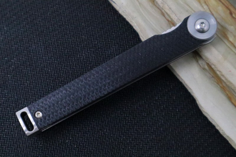 Boker Plus Kaizen Black G-10 Flipper - Drop Point Blade / D2 steel / Black G-10 handle 01BO390