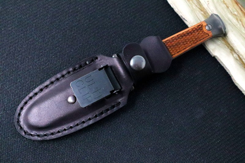 Boker P08-Damascus - Rosewood Wood Handle / Chad Nichols Boomerang Damascus Damascus 121515DAM