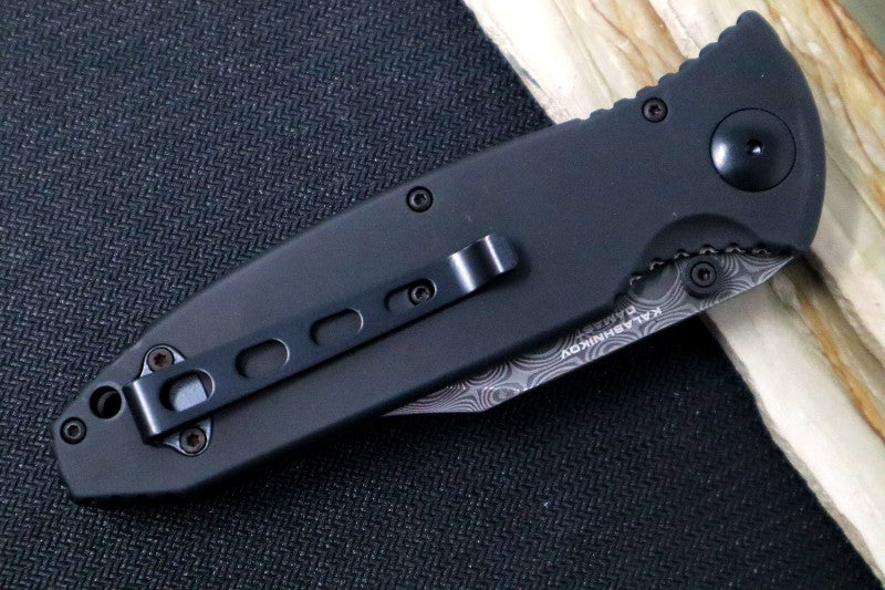 Boker Kalashnikov Bayonet Damascus - Aluminum & Ironwood Handle / Bayonet Damascus Blade 11KAL48DAM