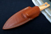 Lionsteel B40 Fixed Blade - Olive Wood Handle / Sleipner steel B40UL - Northwest Knives
