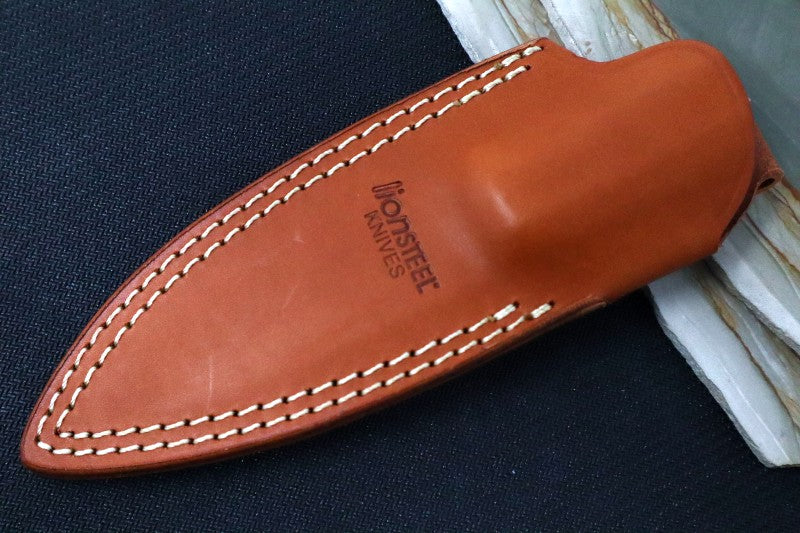 Lionsteel B40 Fixed Blade - Santos Wood  Handle / Sleipner steel B40ST