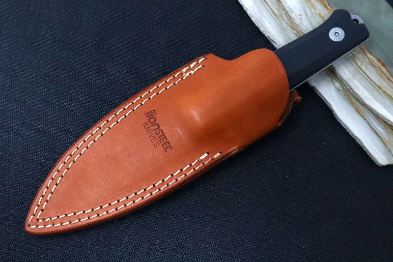 Lionsteel B40 Black G-10 Handle - Fixed Blade