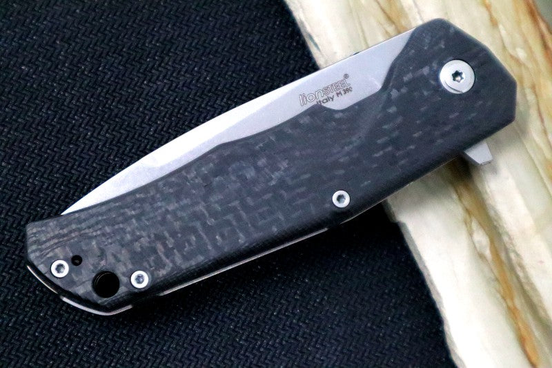 Lionsteel TRE Three Rapid Exchange Titanium Flipper - TRE-FC - Northwest Knives