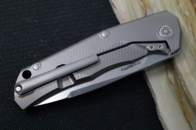 Lionsteel TRE Three Rapid Exchange Titanium Flipper - TRE-FC - Northwest Knives