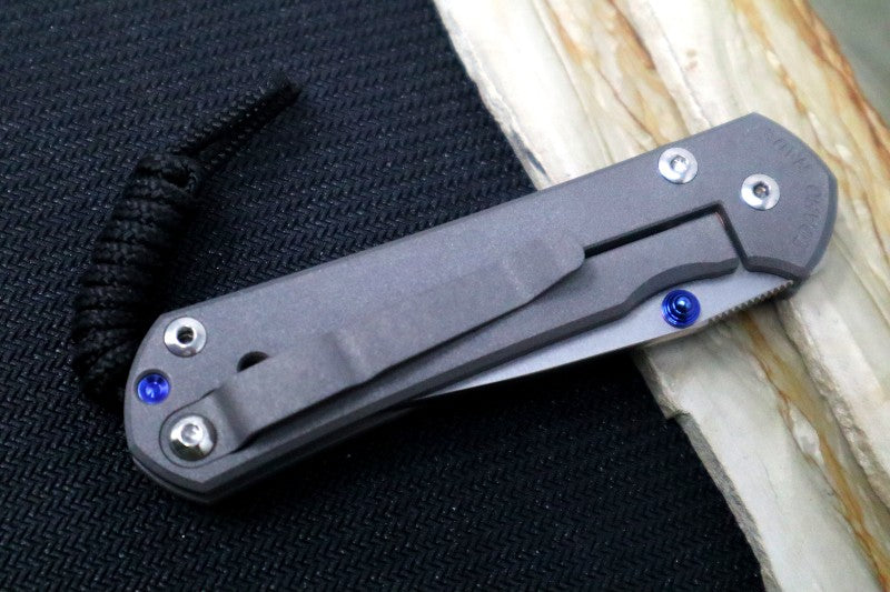 Chris Reeve Knives Small Sebenza 31 - CPM-S45VN Blade / Titanium Handle / Double Lugs S31-1000