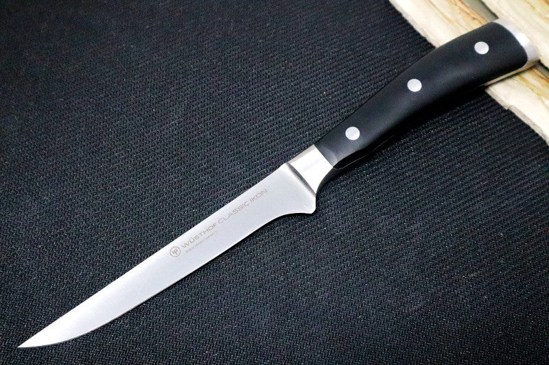 Wusthof Classic Ikon - 5" Boning Knife - Fully forged German stainless steel (X50 CrMoV 15) - Made in Solingen, Germany - Northwest Knives