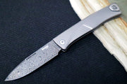 Lionsteel Thrill Slip Joint - Titanium Handle / Chad Nichols Damascus Steel - TLDGY - Northwest Knives