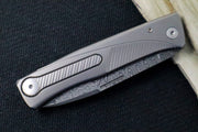 Lionsteel Thrill Slip Joint - Titanium Handle / Chad Nichols Damascus Steel - TLDGY - Northwest Knives