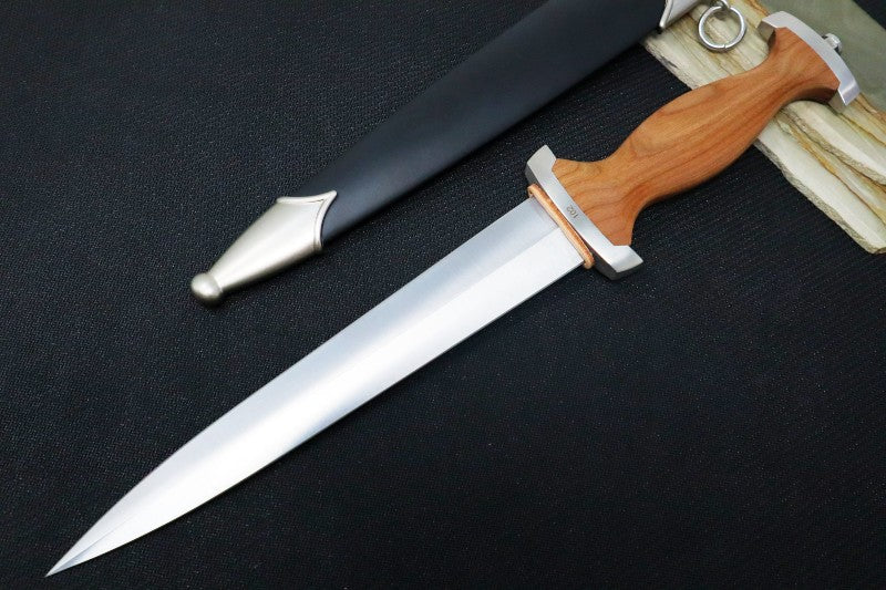 Boker Swiss Dagger - C75 Steel / Dagger Blade / Cherry Wood Handle 121553 - Northwest Knives