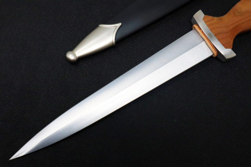 Boker Swiss Dagger - C75 Steel / Dagger Blade / Cherry Wood Handle 121553 - Northwest Knives