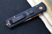 Pro Tech Godson Auto - Black Handle - 154CM Rose Gold Blade 721-RG - Northwest Knives