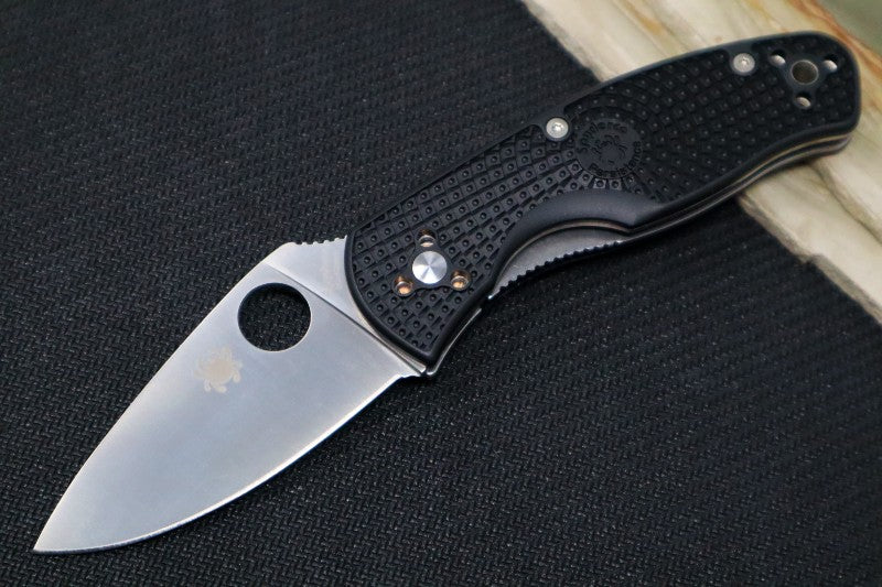 Spyderco Persistence - Black FRN Handle / Satin Blade / 8Cr13MoV- C136PBK - Northwest Knives