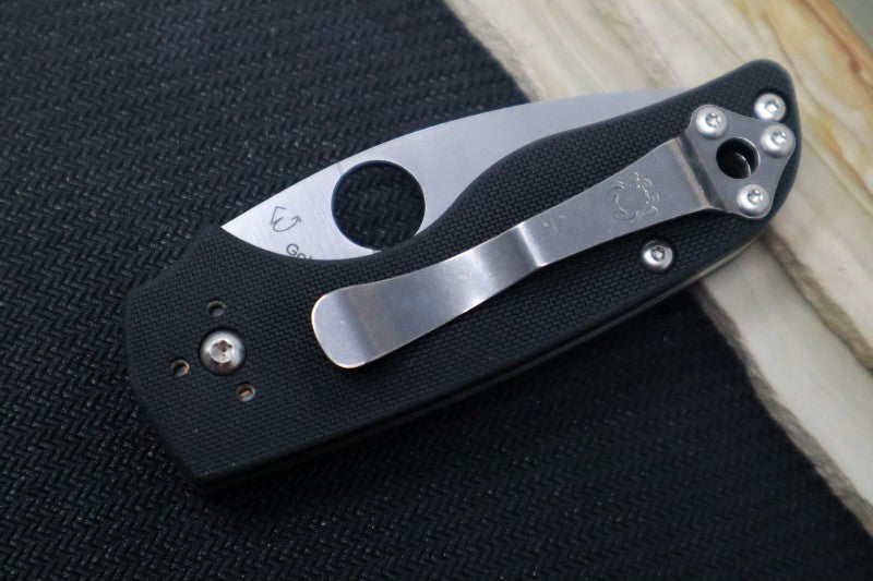 Spyderco Lil Native Slip-It - Black G10 / Satin CPM-S30V Blade C230NLGP - Northwest Knives