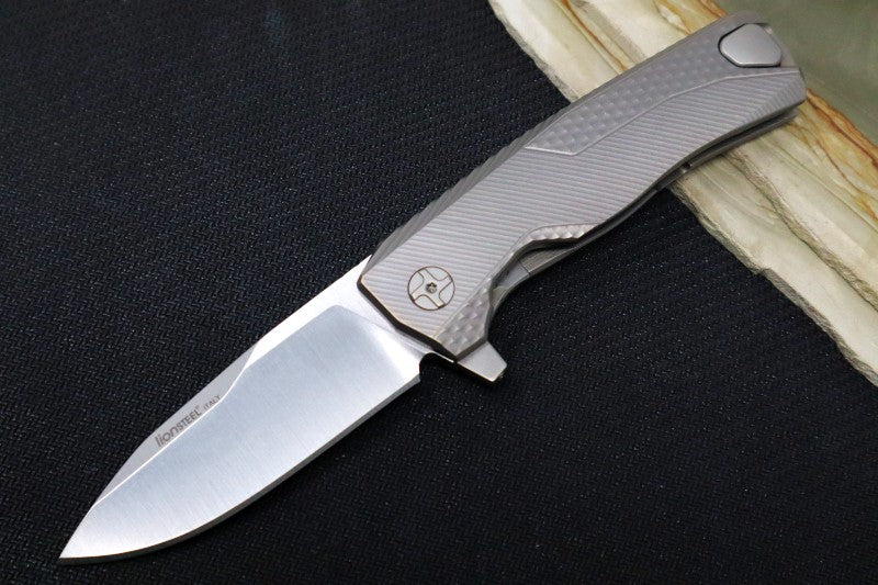 Lionsteel ROK Flipper - Full Titanium Handle - ROK-G