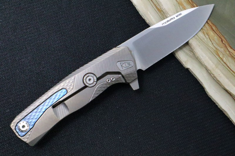 Lionsteel ROK Flipper - Full Titanium Handle - ROK-G - Northwest Knives