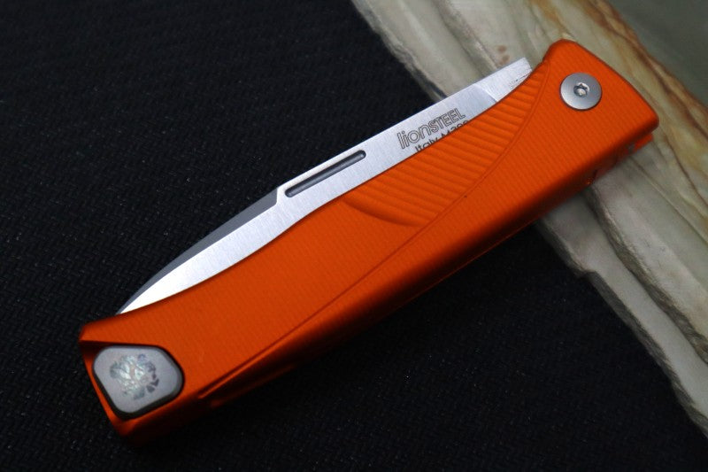 Lionsteel Thrill Slip Joint - Orange Aluminum Handle / M390 Steel - TLAOS
