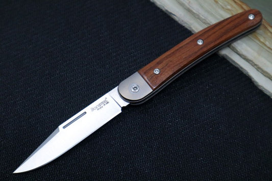 Lionsteel Jack Slip Joint - Santos Wood Handle / M390 Steel / Clip Point Blade - JK1ST