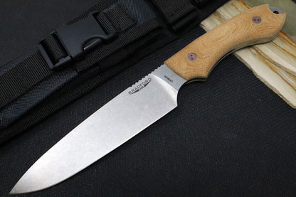 Bradford Knives Guardian 6 | Natural Micarta Handle | Northwest Knives