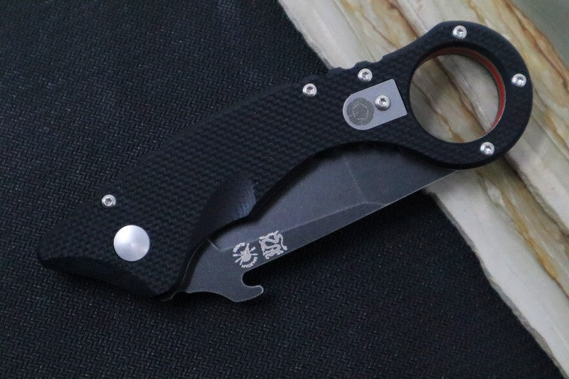 Spartan Blades Shoto-Ronin Folder - XHP Steel / Tanto Finish / Black G –  Northwest Knives