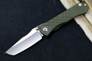 Chris Reeve Umnumzaan Exclusive - Tanto Blade / Magnacut / OD Green Cerakote Handle / Camo Lanyard with Bead UMN-1016-T - Northwest Knives
