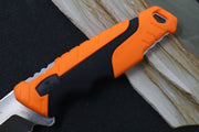 Buck 657 Pursuit Pro Hunting Knife - CPM-S35VN Blade with Guthook / Orange & Black Versaflex Handle / Nylon Sheath 12752 - Northwest Knives