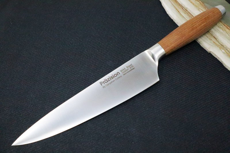 Cangshan Cutlery Prazision Series 8" Chef - M5 German Steel - Dark Walnut Handle - Made in Solingen, Germany 1026351