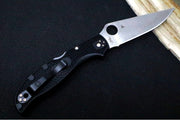 Spyderco Stretch 2 XL Lightweight - Black FRN Handle / Satin Blade / VG-10 Steel - C258PBK - Northwest Knives