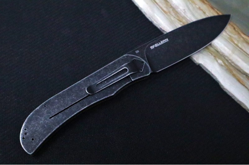 Boker Plus Exskelibur - Olive Green Micarta Handle / Dark Stonewash Blade / D2 Steel 01BO359