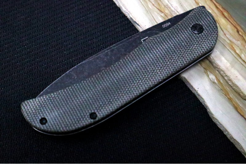 Boker Plus Exskelibur - Olive Green Micarta Handle / Dark Stonewash Blade / D2 Steel 01BO359