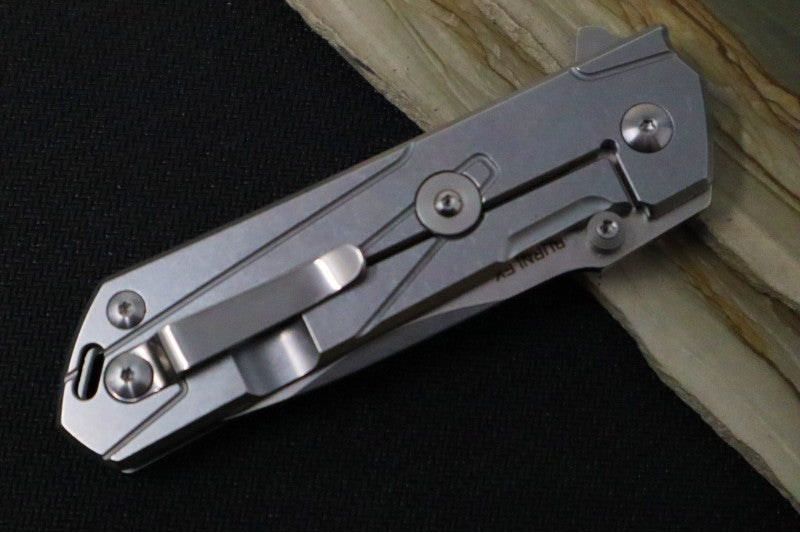 Boker Plus Kihon - Stainless Steel Handle / Stonewashed Blade / D2 Steel 01BO764