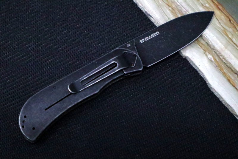 Boker Plus Exskelibur II - Olive Green Micarta Handle / Dark Stonewash Blade / D2 Steel 01BO367