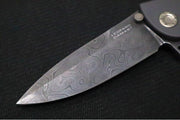 Boker Leopard Damascus III - Aluminum Handle Scales with Damascus Inlays / Damascus Blade 110237DAM - Northwest Knives