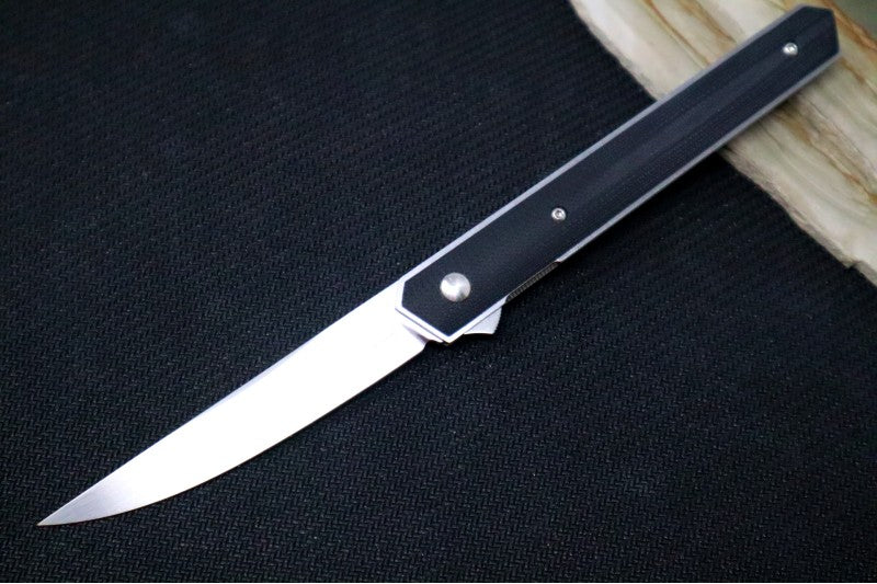 Boker Plus Kwaiken Air Flipper - Black G-10 Handle / Black Blade / VG-10 Steel 01BO167 - Northwest Knives