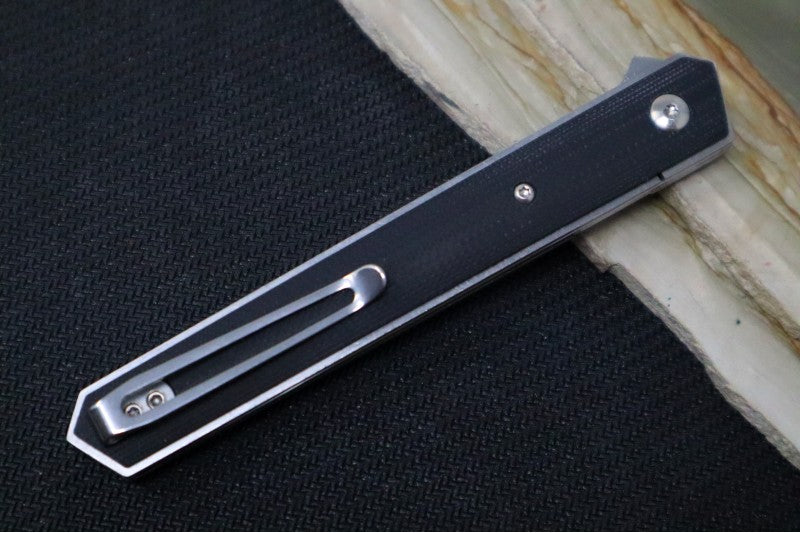 Boker Plus Kwaiken Air Flipper - Black G-10 Handle / Black Blade / VG-10 Steel 01BO167 - Northwest Knives