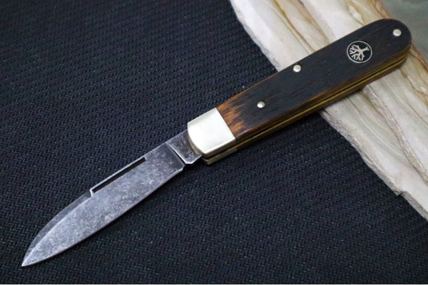 Boker Barlow Prime Castle Burg - Oak Wood Handle 113942 — Northwest Knives