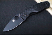 Spyderco Persistence - Black FRN Handle / Black Blade / 8Cr13MoV - C136PBBK - Northwest Knives