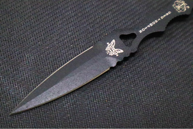 Benchmade 176BKSN SOCP Dagger - Black Fixed Blade / Sand Sheath - Northwest Knives