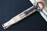 Benchmade 176T SOCP Dagger - Red Trainer / Sand Sheath - Northwest Knives