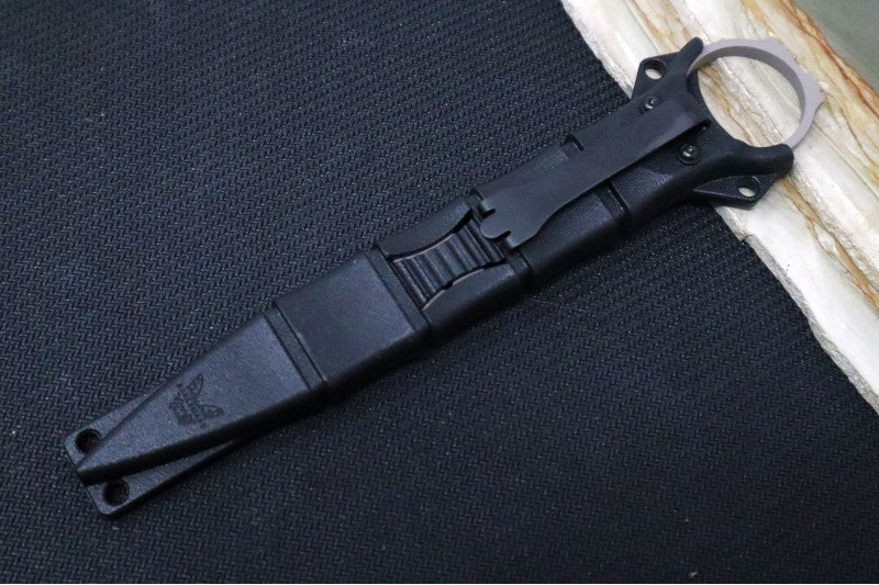 Benchmade 179GRY SOCP Dagger - Grey Rescue Tool / Black Injected Molded Plastic Sheath