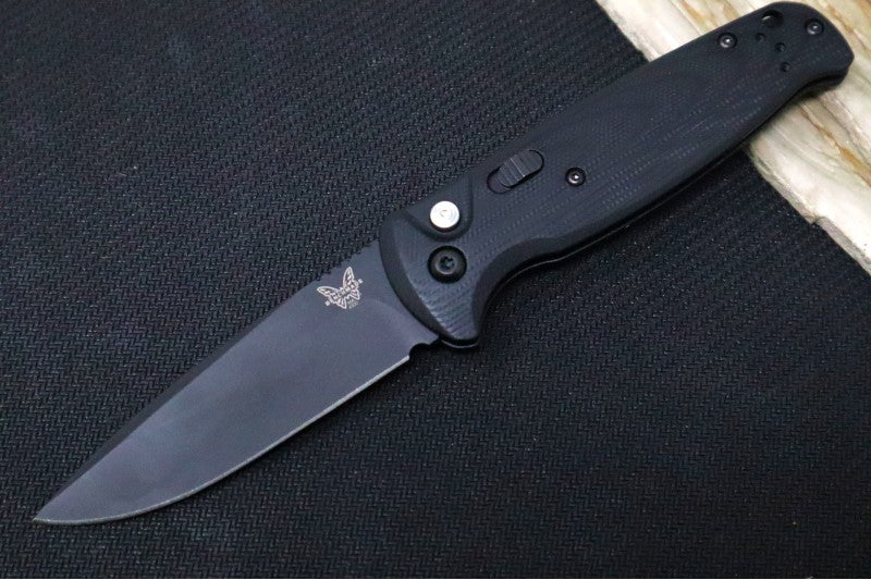 Benchmade 4300BK CLA - Black Blade - Automatic Knife