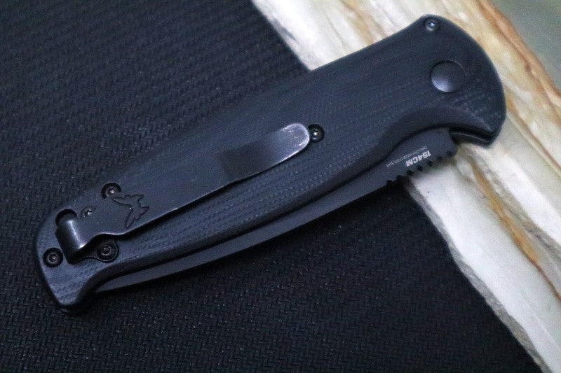 Benchmade 4300BK CLA - Black Blade - Automatic Knife - Northwest Knives